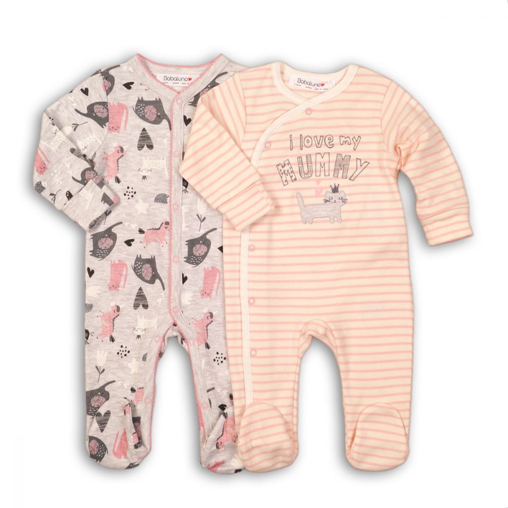 Set 2 buc salopeta cu imprimeu Minoti Shine M418P003