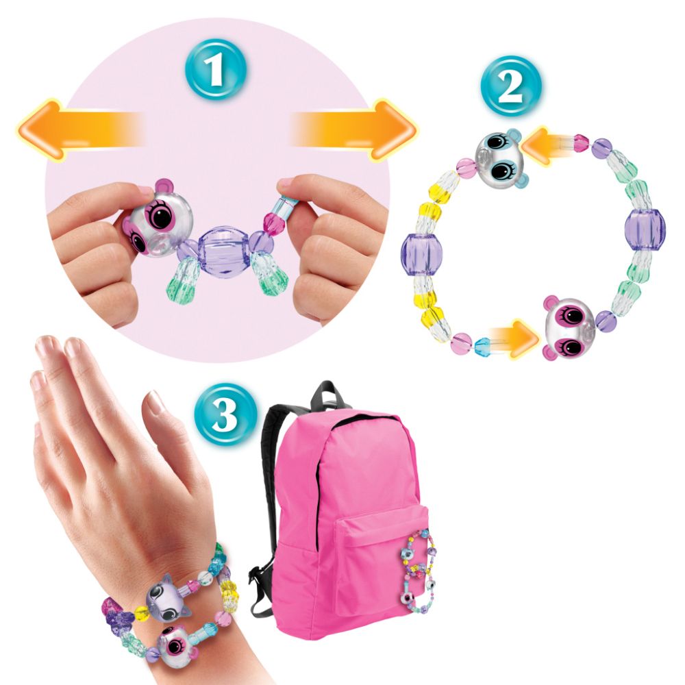 Set 4 bratari Twisty Pets PK 4, 20103018