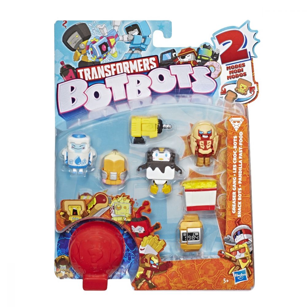 Set 8 figurine BotBots Greaser Gang