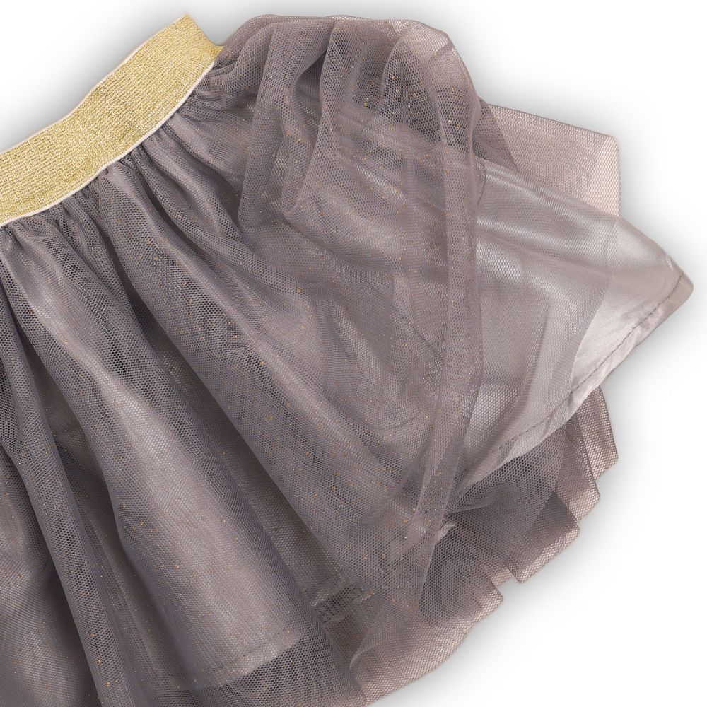 Set bluza maneca lunga cu imprimeu si fusta Minoti-56-62 cm (0-3 luni)