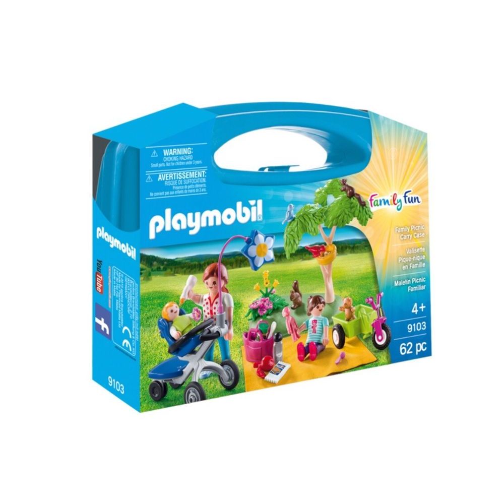 Set figurine portabil Playmobil Family Fun - Picnic in familie (9103)