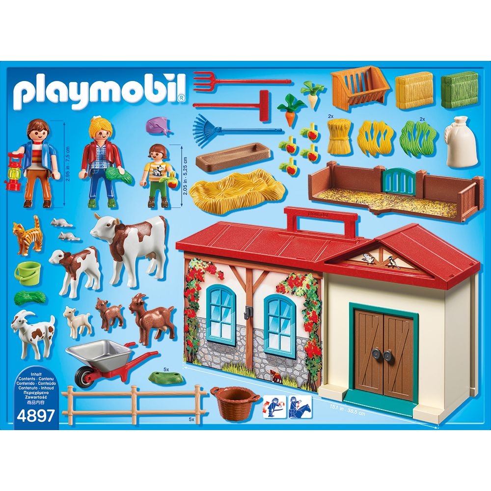 Set cutie de joaca Playmobil Country - Casuta de la tara (4897)