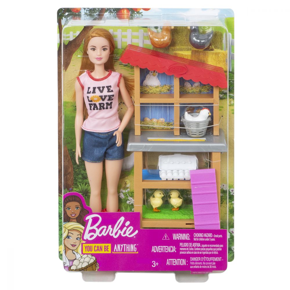 Set de joaca Barbie, Fermier, FXP15