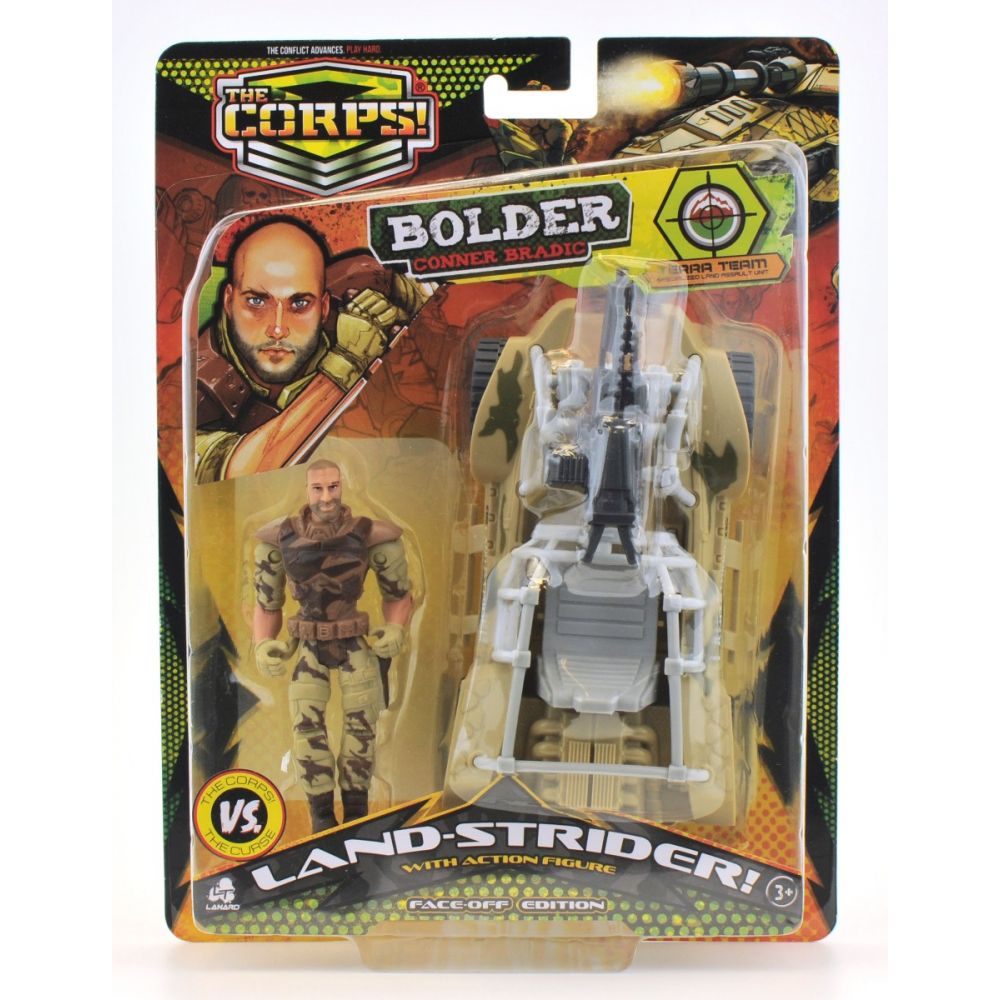 Set figurina actiune cu tanc The Corps - Bolder