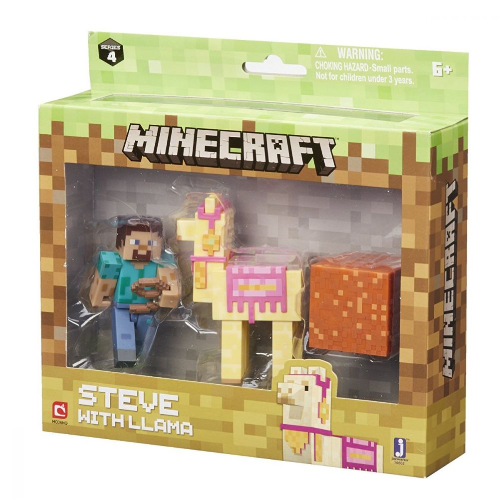 Set Figurina Minecraft - Steve with lama figure