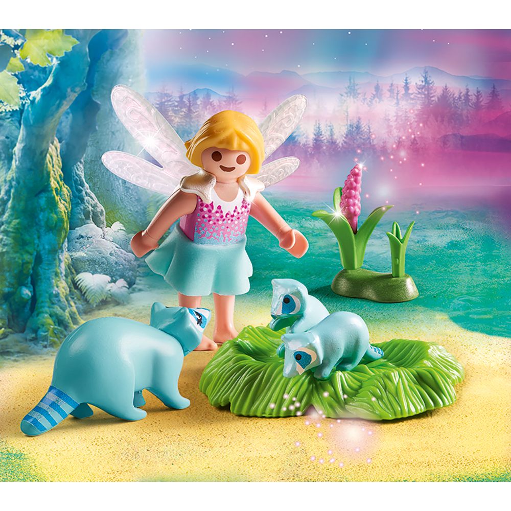 Set figurine Playmobil Fairies - Zana cu ratoni (9139)