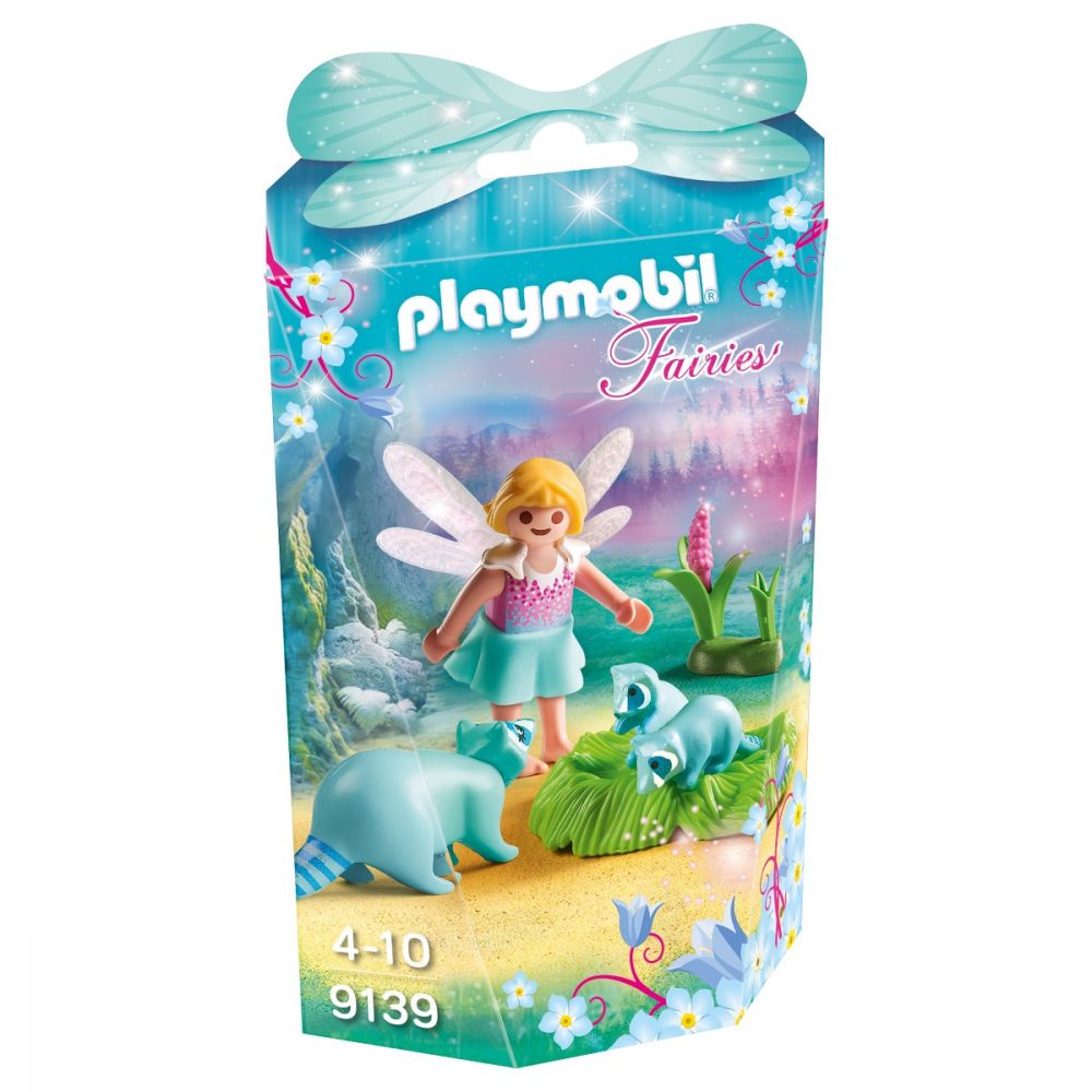 Set figurine Playmobil Fairies - Zana cu ratoni (9139)