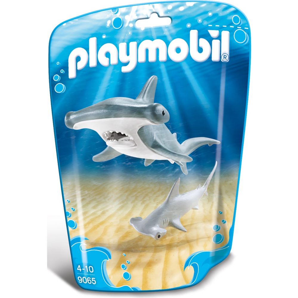 Set figurine Playmobil Family Fun - Rechin-ciocan cu pui (9065)