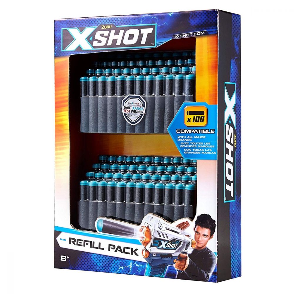 Set 100 Gloante de rezerva X-Shot