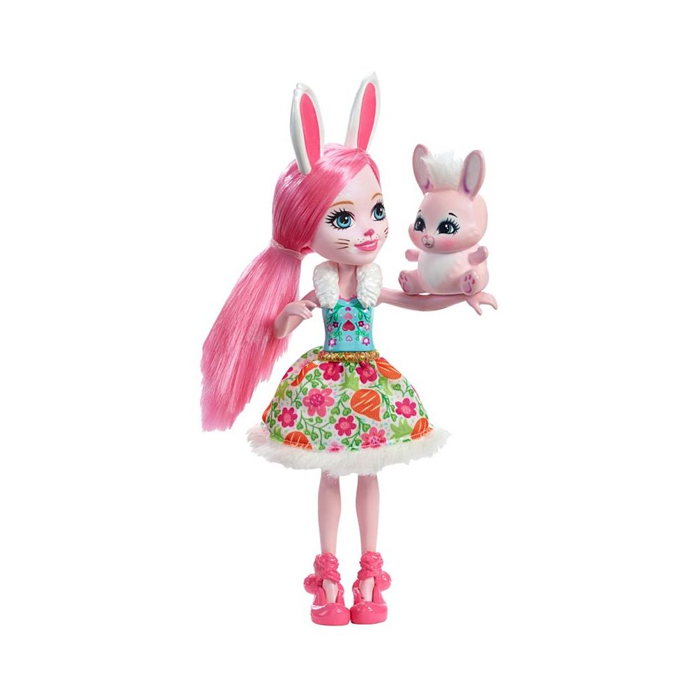 Set papusa cu animalut Bree Bunny Mattel Enchantimals