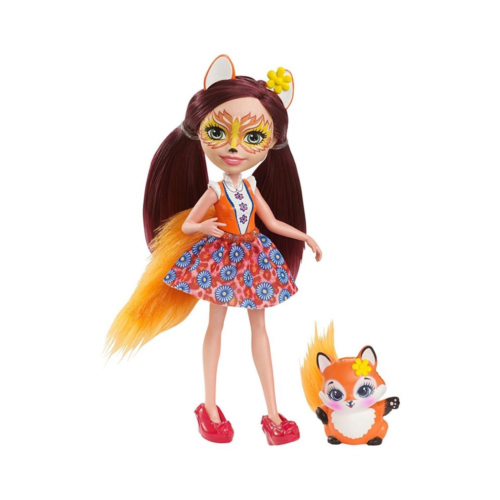 Set papusa cu animalut Felicity Fox Mattel Enchantimals