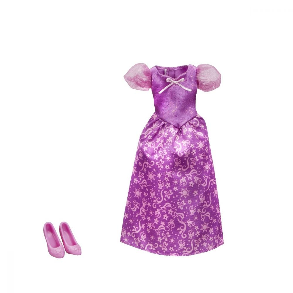 Set rochita si pantofi printesa Disney Princess - Rapunzel