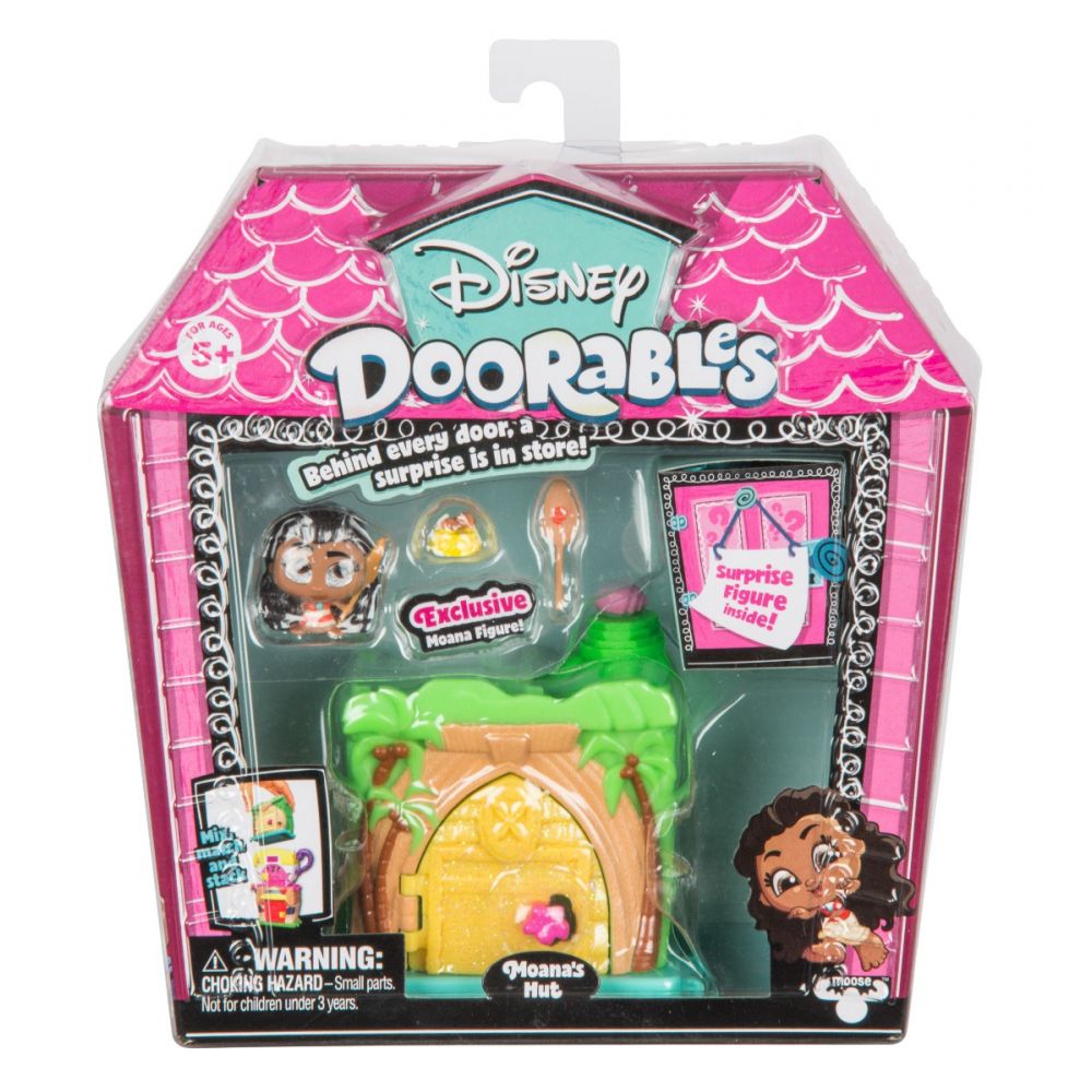 Set tematic de joaca Disney Doorables Moana Hut 69415
