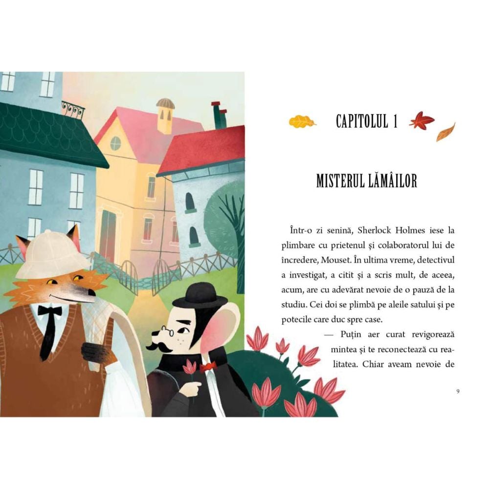 Aventurile vulpoiului Sherlock Holmes, Cazul misterios al lui Pimpernel, Volumul 1, Cristina Marsi