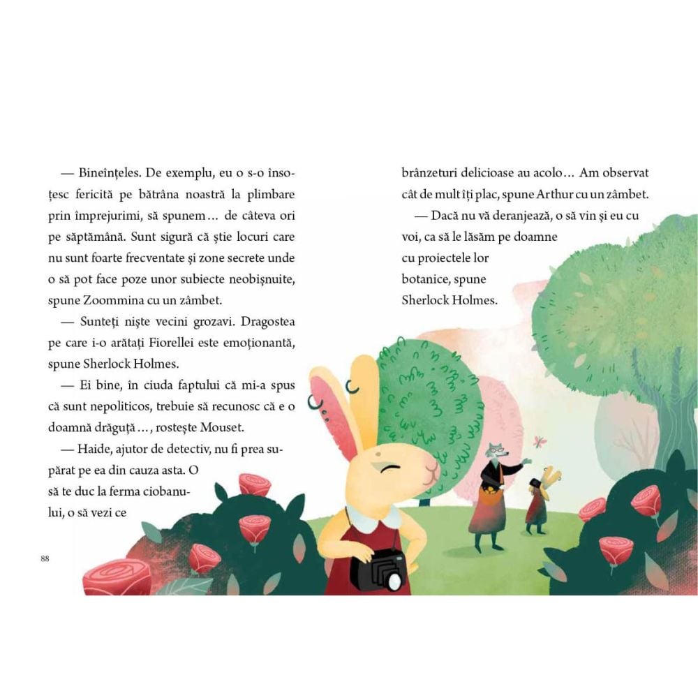 Aventurile vulpoiului Sherlock Holmes, Cazul misterios al lui Pimpernel, Volumul 1, Cristina Marsi