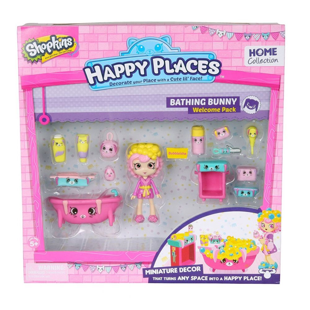 Set Papusa Shopkins Happy Places - Bathroom