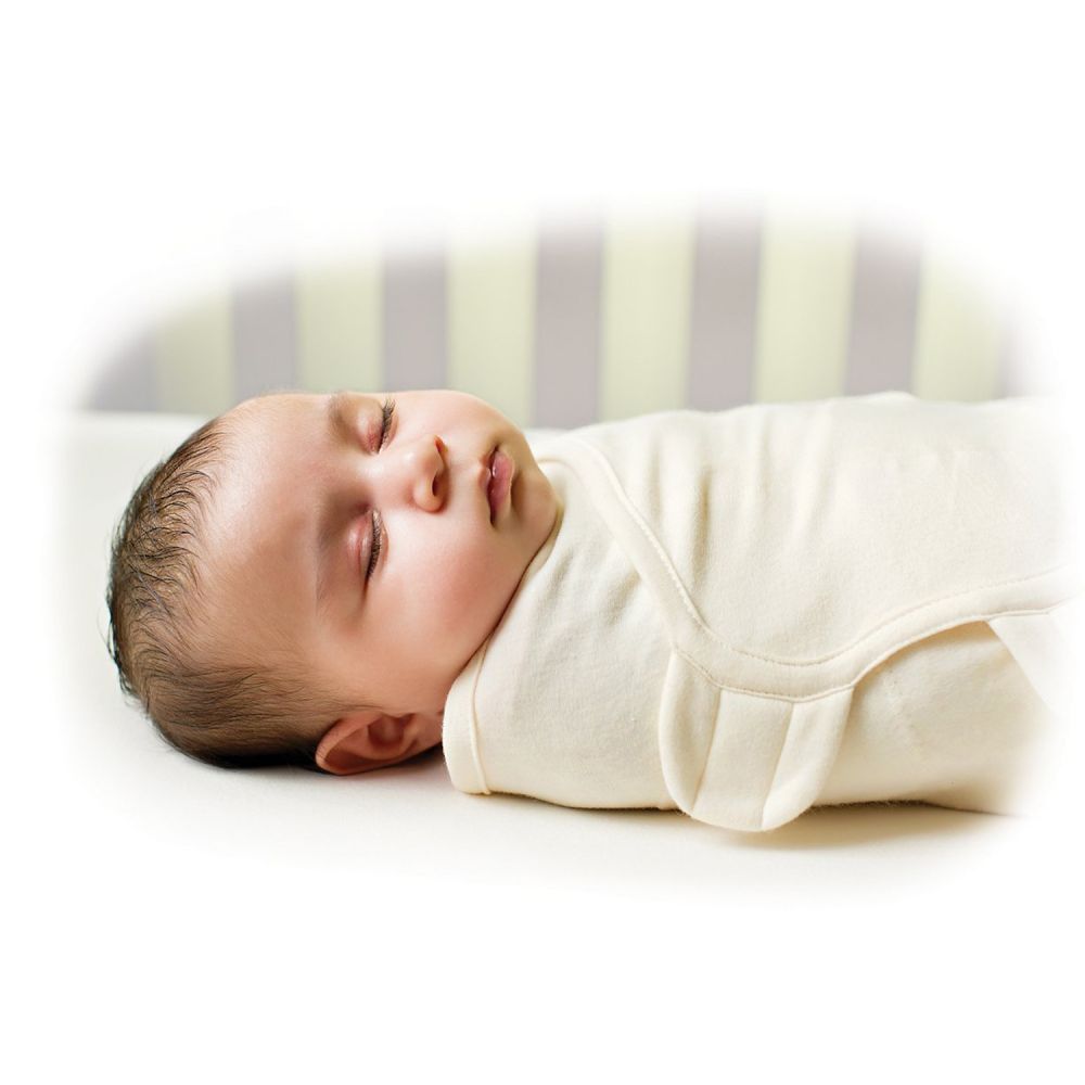 Sistem de infasare pentru bebelusi Summer Infant SwaddleMe Ivory, 0-3 luni