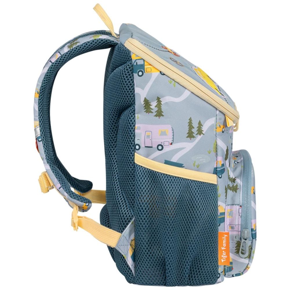 Ghiozdan Mini Little Travelers Plus, Tiger Family, Camp Time