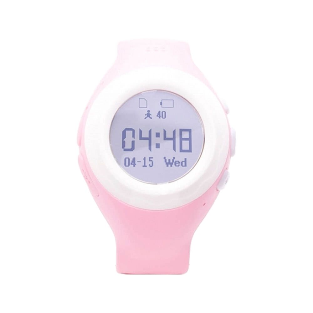 Smartwatch E-Boda Safe Kids cu GPS, SIM, monitorizare copii, roz + Cartela Orange Prepay