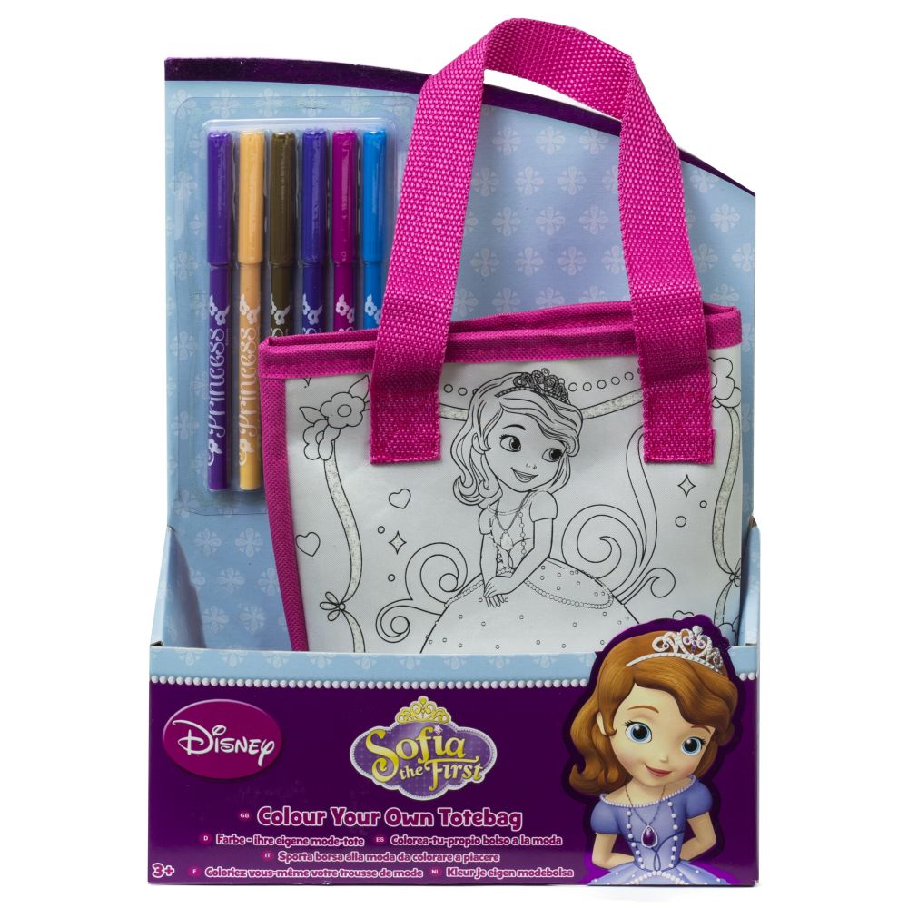 Sofia Colour Your Own Tote Bag