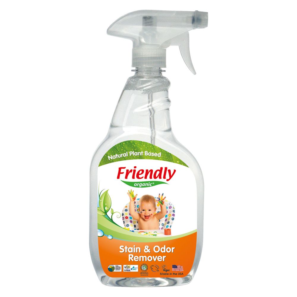 Spray pentru indepartarea petelor si mirosurilor Friendly Organic, 650 ml