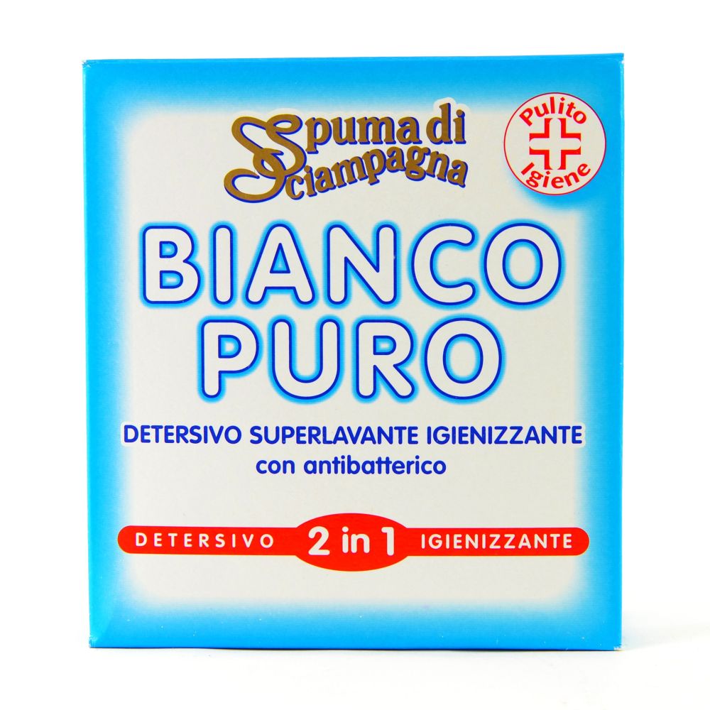 Detergent pulbere Spuma Di Sciampagna Bianco Puro 2 In 1, 1000g
