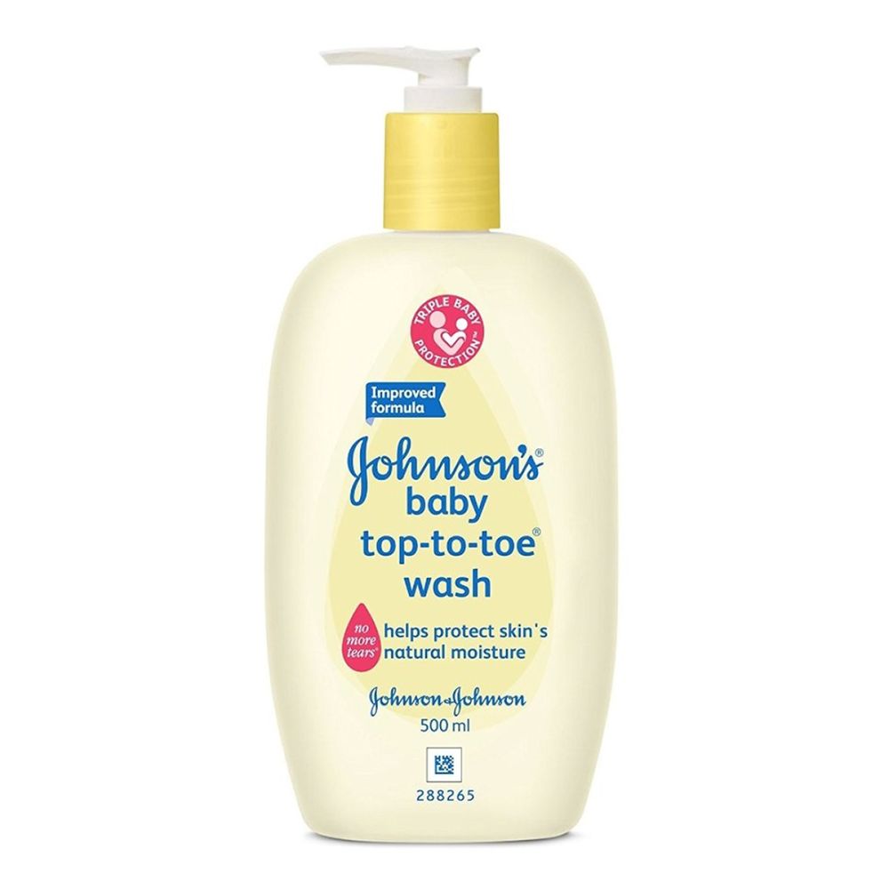 Spumant de baie pentru par si corp Johnson's Baby, 500ml
