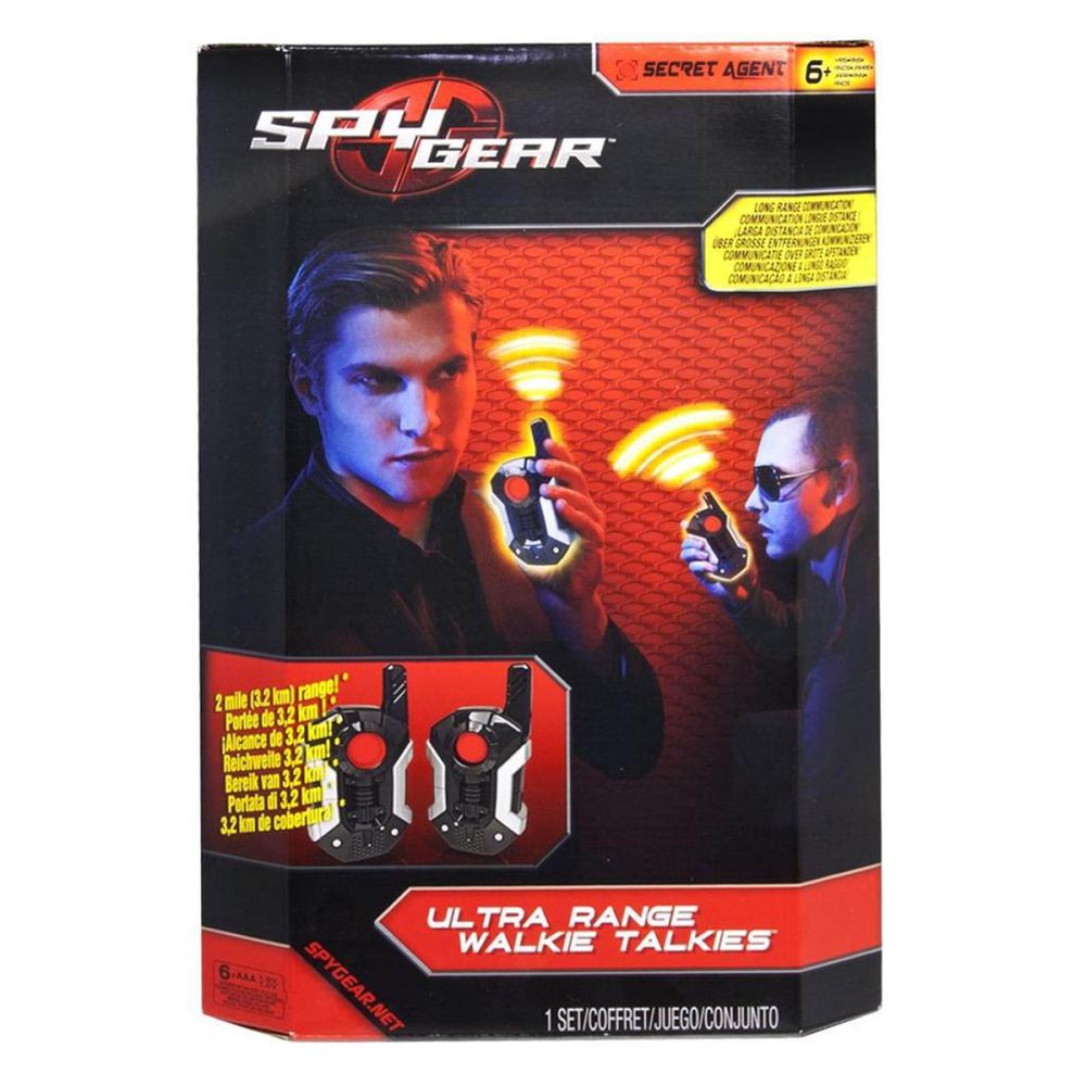 SPY GEAR Secret Agent - Set statii de emisie-receptie, raza 3.2 km