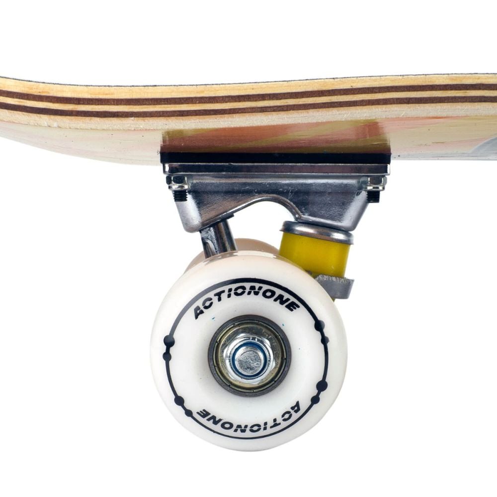 Skateboard Sacrifice, Action One, Abec-7, Aluminiu, 79x20 cm, multicolor