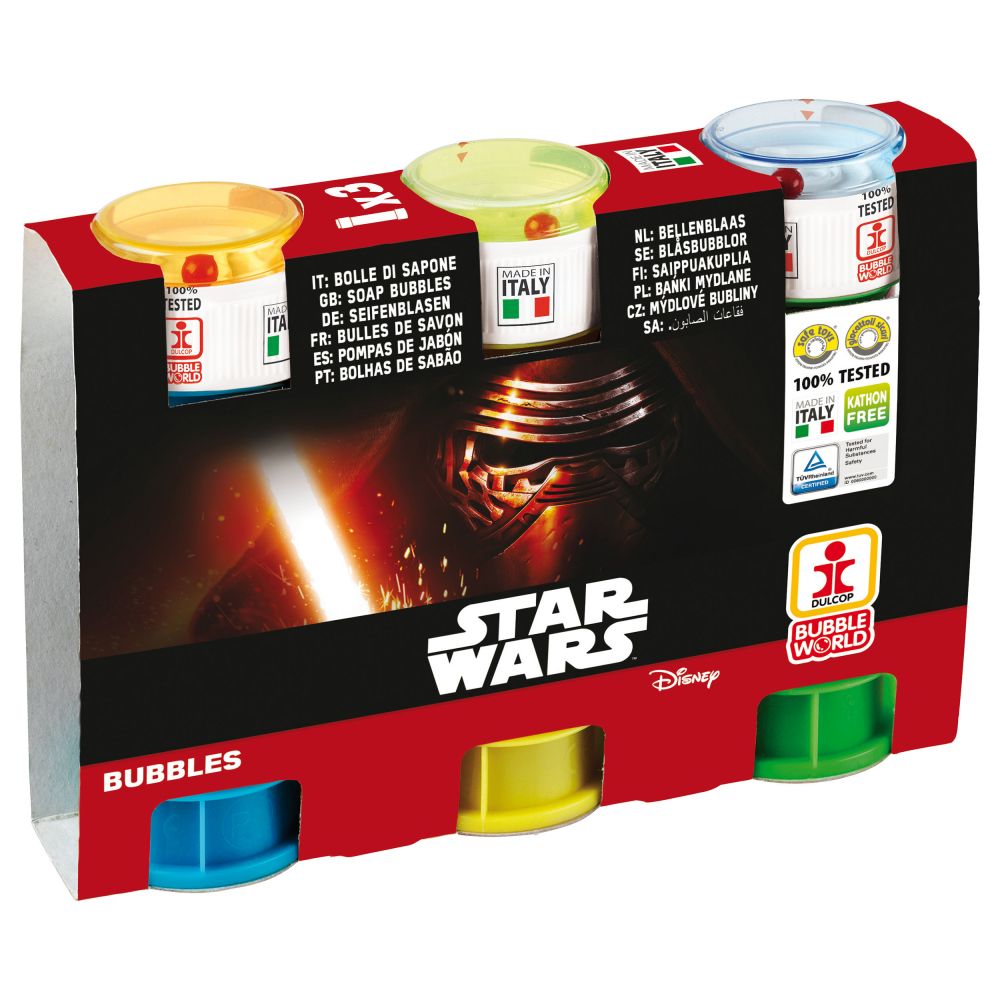 Star Wars - Set 3 tuburi baloane de sapun