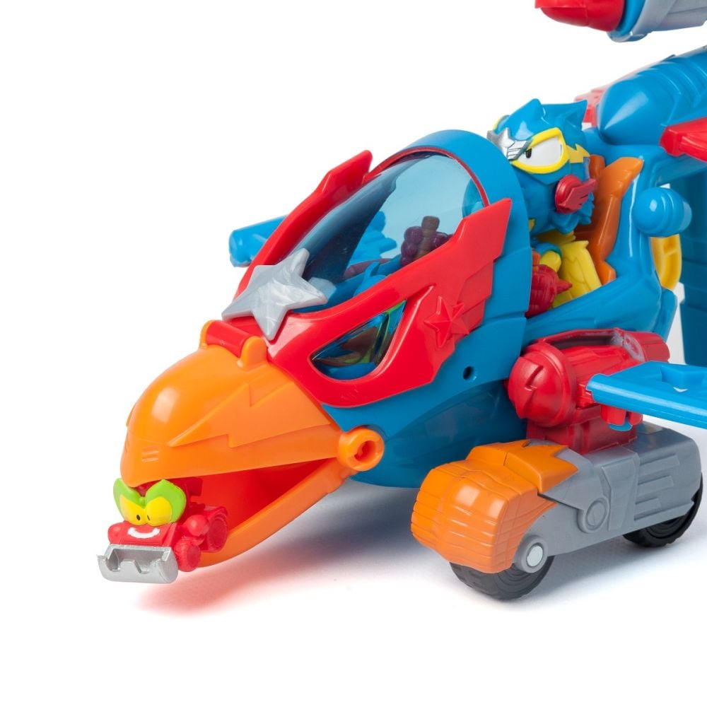 Set figurina cu vehicul, SuperThings, Wild Eagle