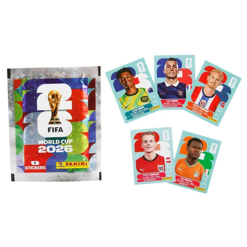 Set 7 abtibilduri, Panini, Fifa World Cup 2026