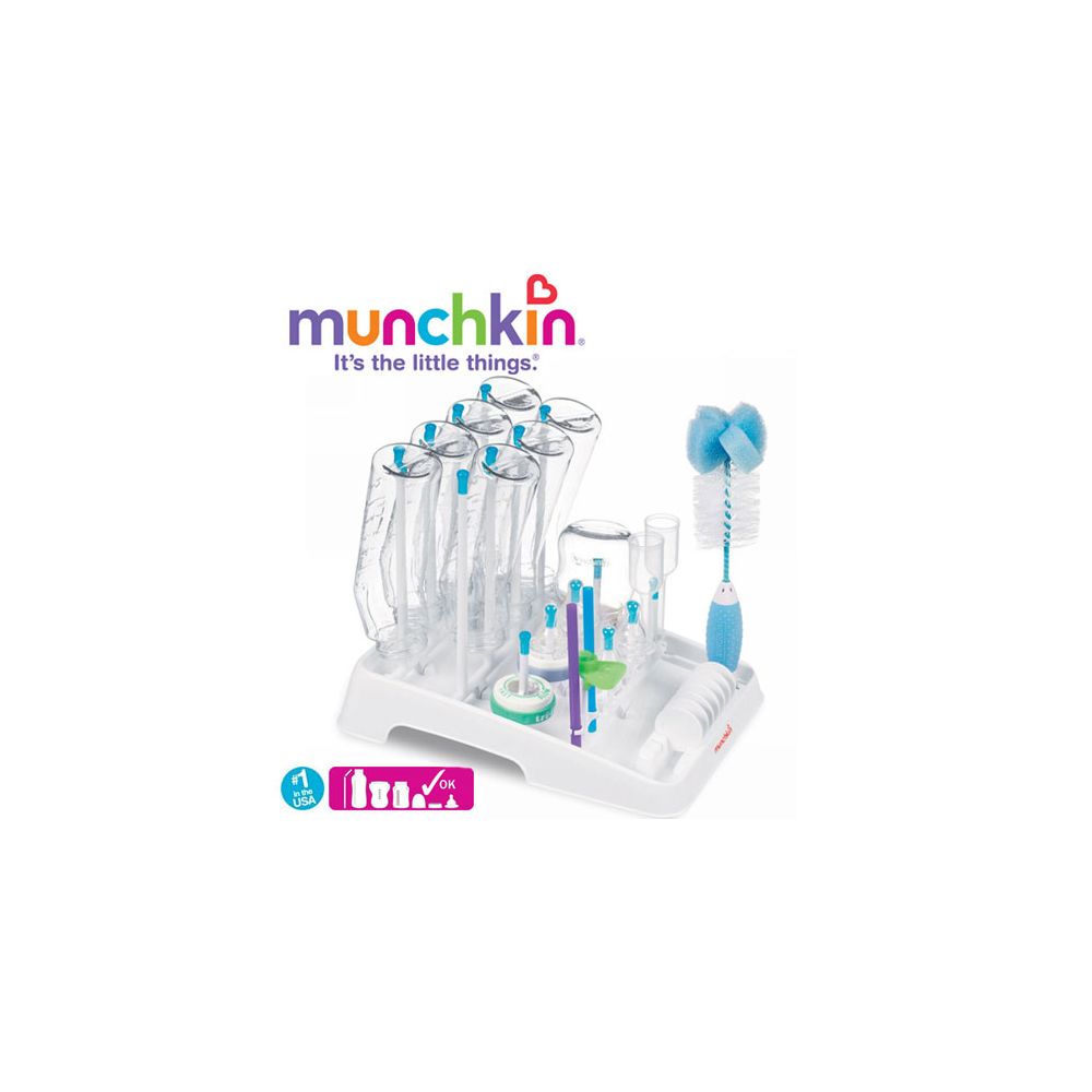 Suport pliabil pentru uscare biberoane Munchkin