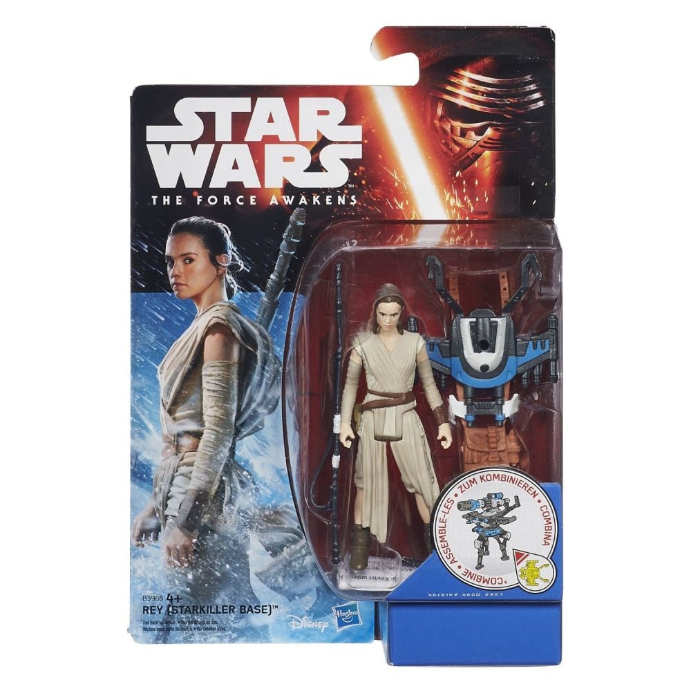 Figurina Star Wars Snow Mission - Rey (Baza Starkiller), 9.5 cm