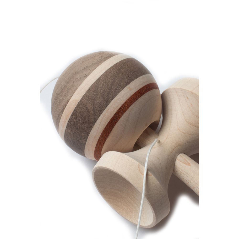 Sweets Kendamas Homegrown Next Gen HG Maple Walnut Paduk Splice V1