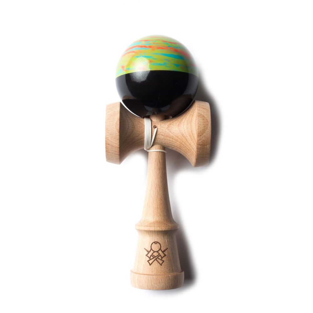 SWEETS KENDAMAS - Kendama PRIME Custom - Marble Half Split V2 Pro Clear