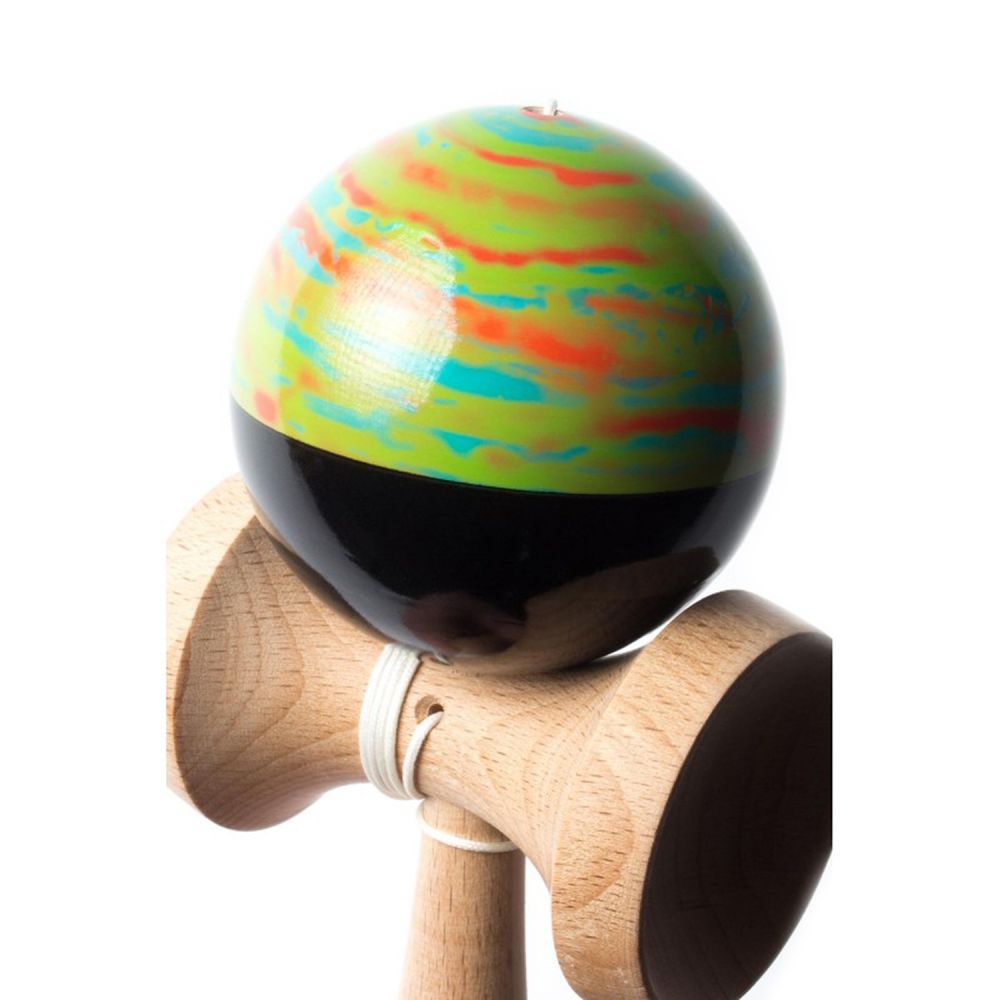 SWEETS KENDAMAS - Kendama PRIME Custom - Marble Half Split V2 Pro Clear