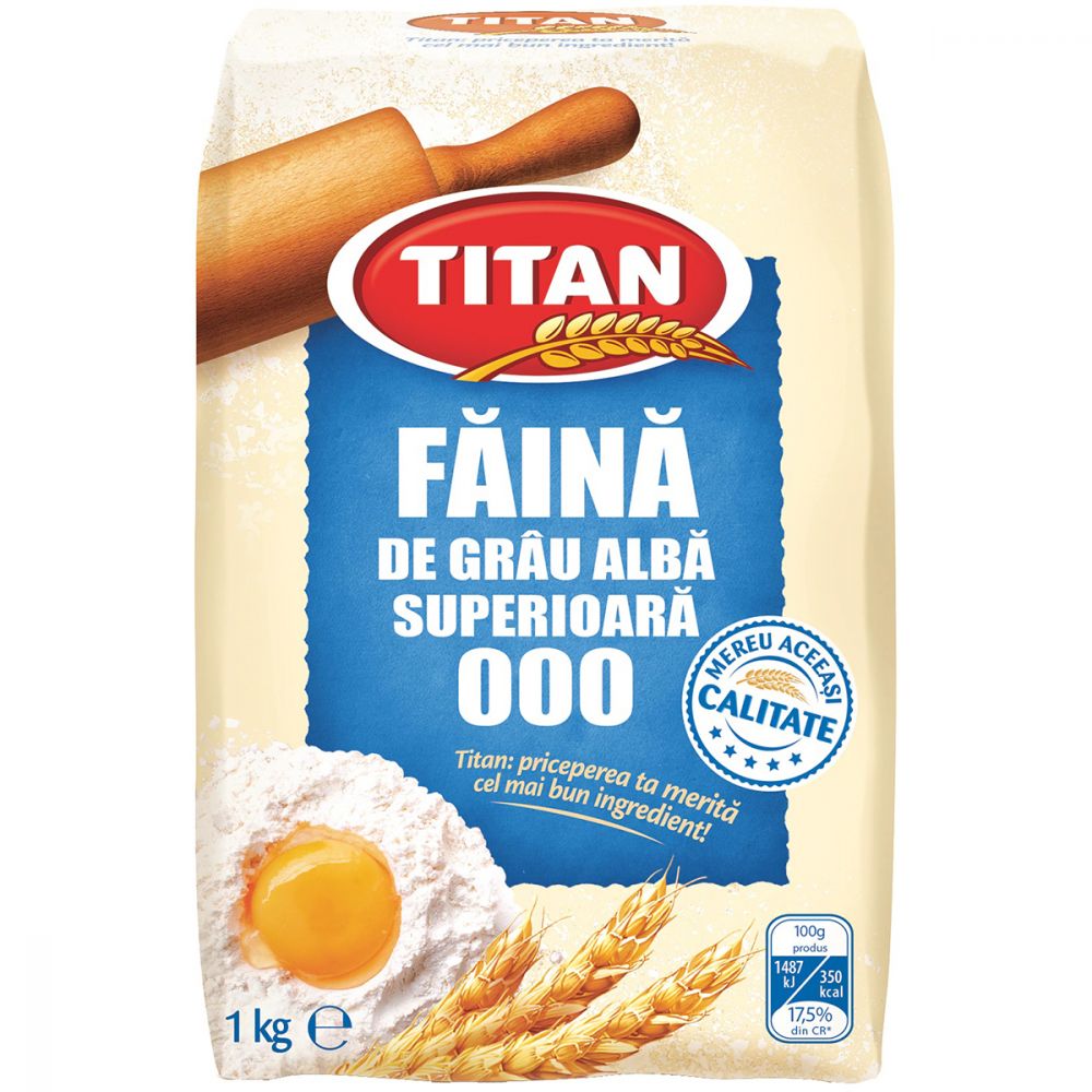 Faina de grau Titan 000, 1 kg