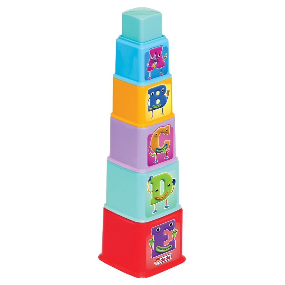 Jucarie de sortare, Dede, Square Tower, 10 piese
