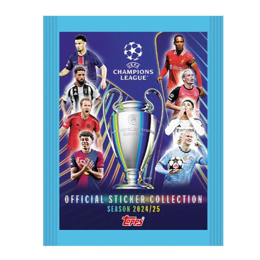Set stickere, Topps, Champions League 2024-2025, Mega Multipack