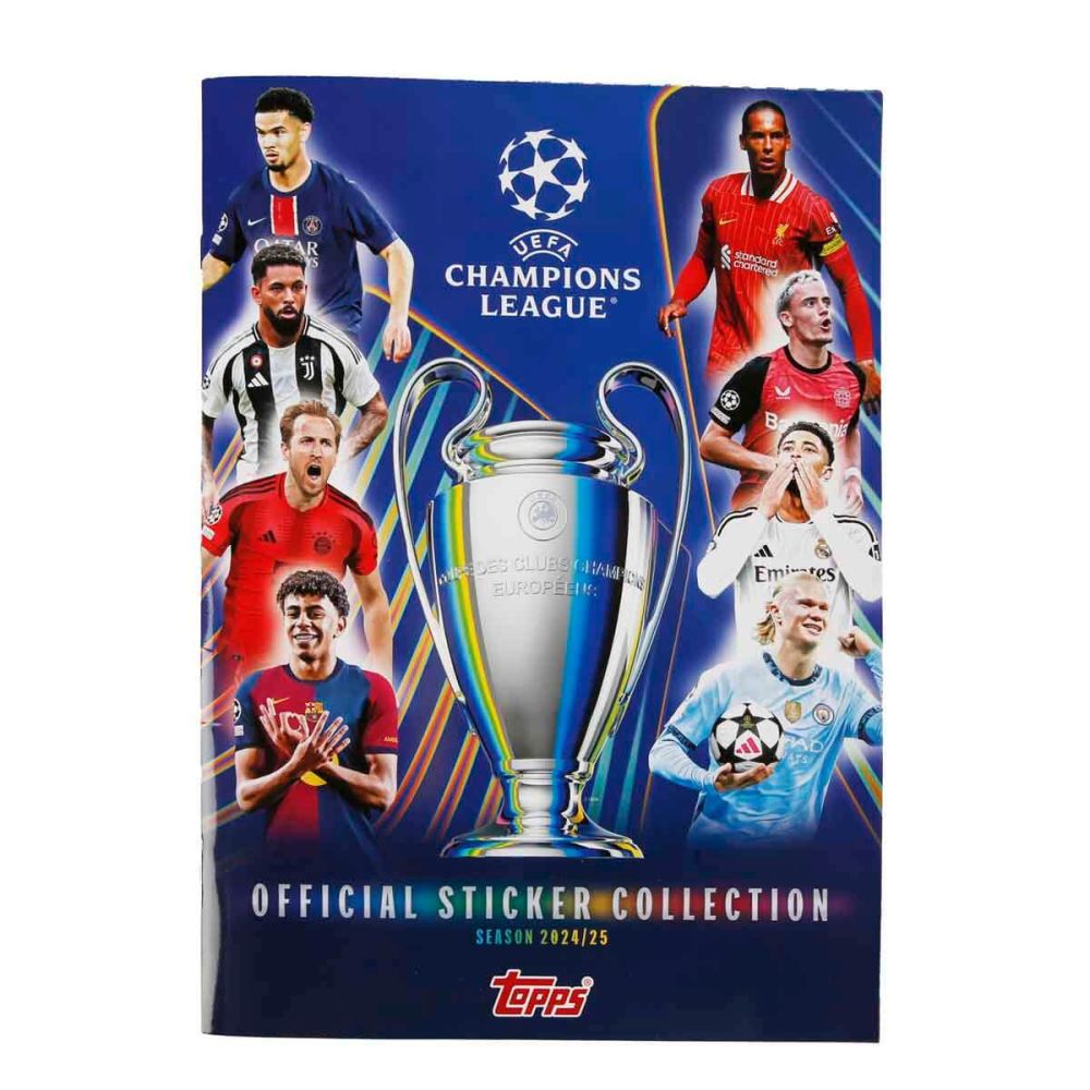 Set album si stickere, Topps, Champions League 2024-2025, Starter Pack