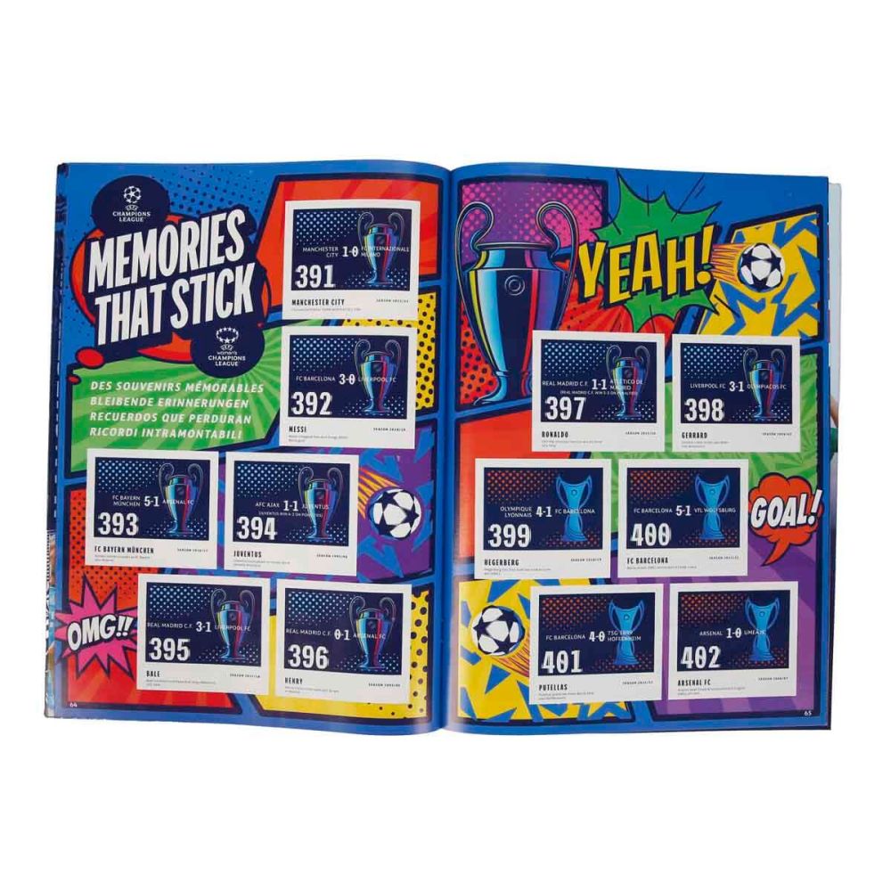 Set album si stickere, Topps, Champions League 2024-2025, Starter Pack