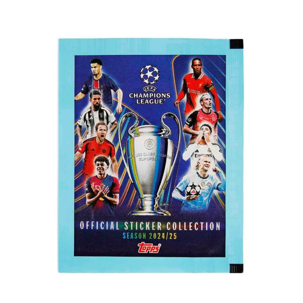 Set album si stickere, Topps, Champions League 2024-2025, Starter Pack
