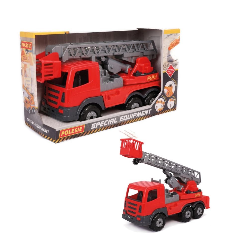 Masina de pompieri, Polesie, Prestige, 45 cm