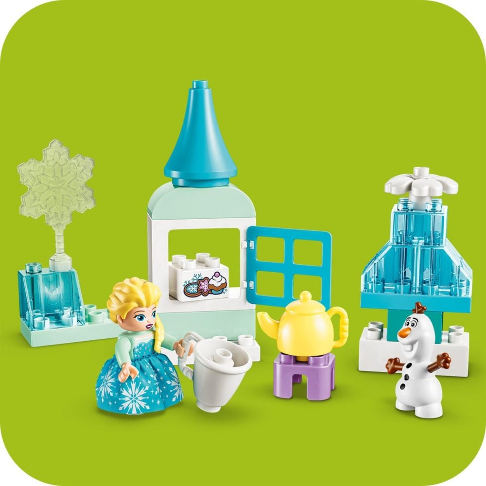 LEGO® DUPLO - Cutie creativa cu Elsa si Olaf din Regatul de gheata (10462)