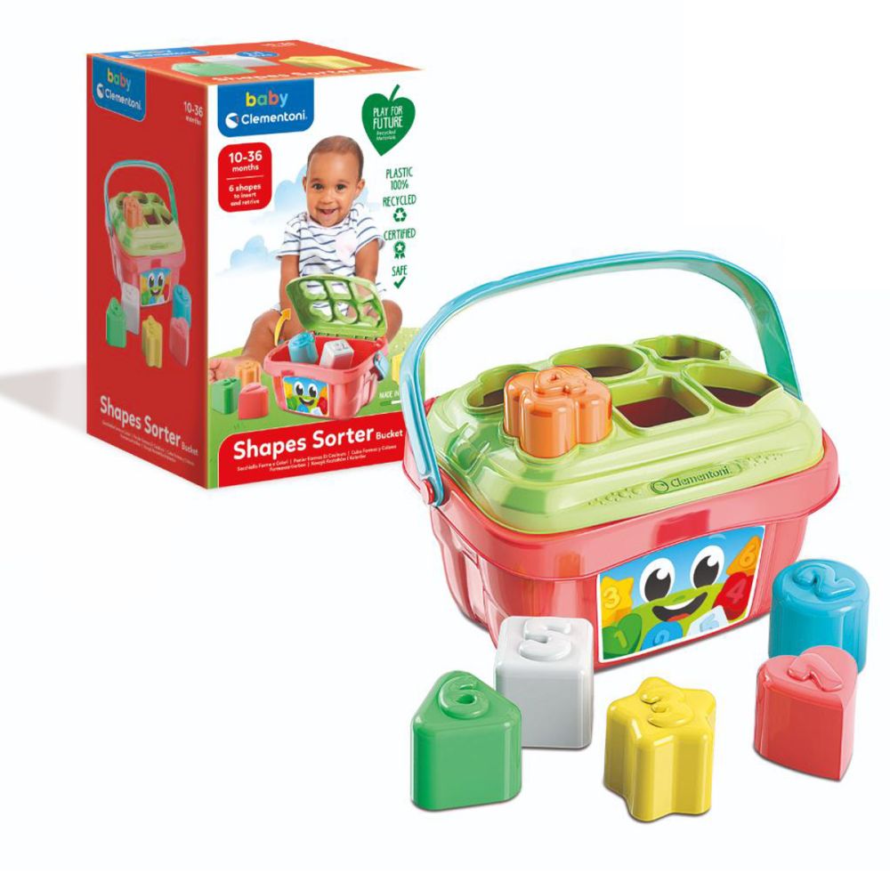 Cutie cu 6 forme de sortat, Clementoni