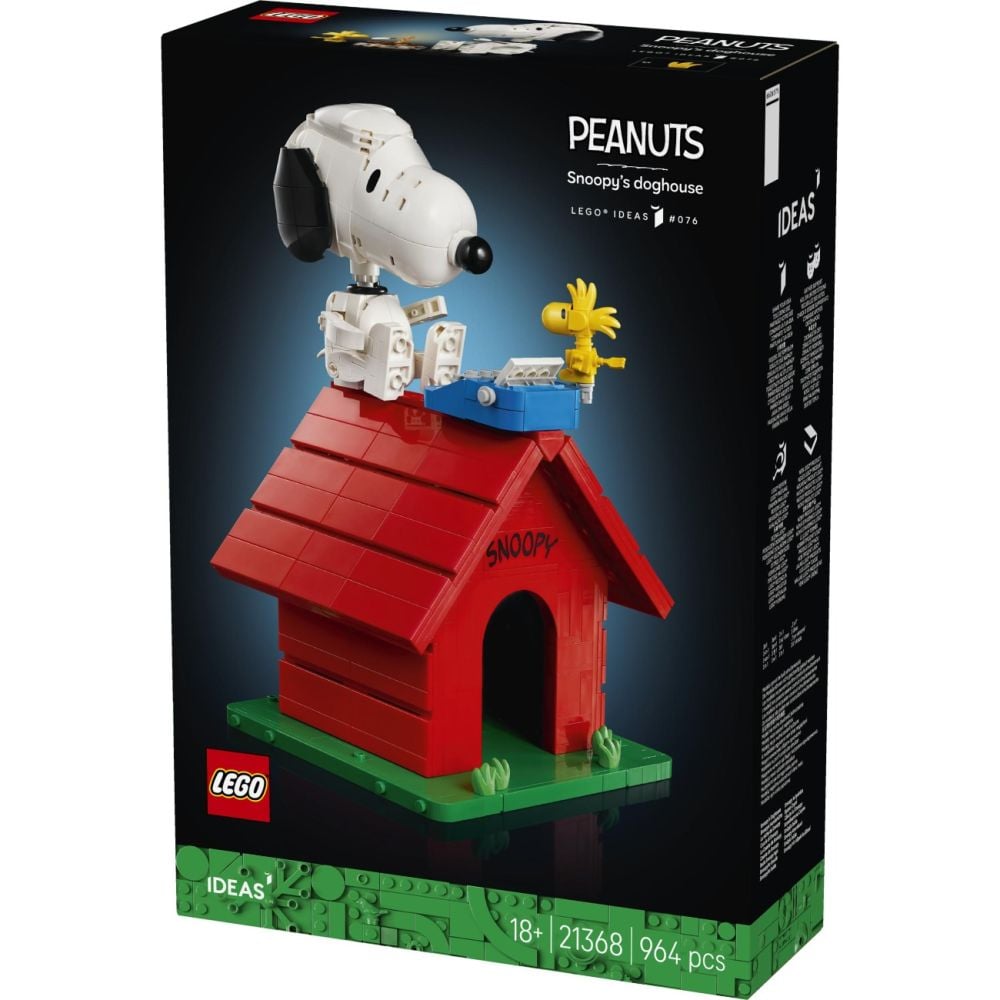 LEGO® Ideas - Peanuts: Casuta lui Snoopy (21368)