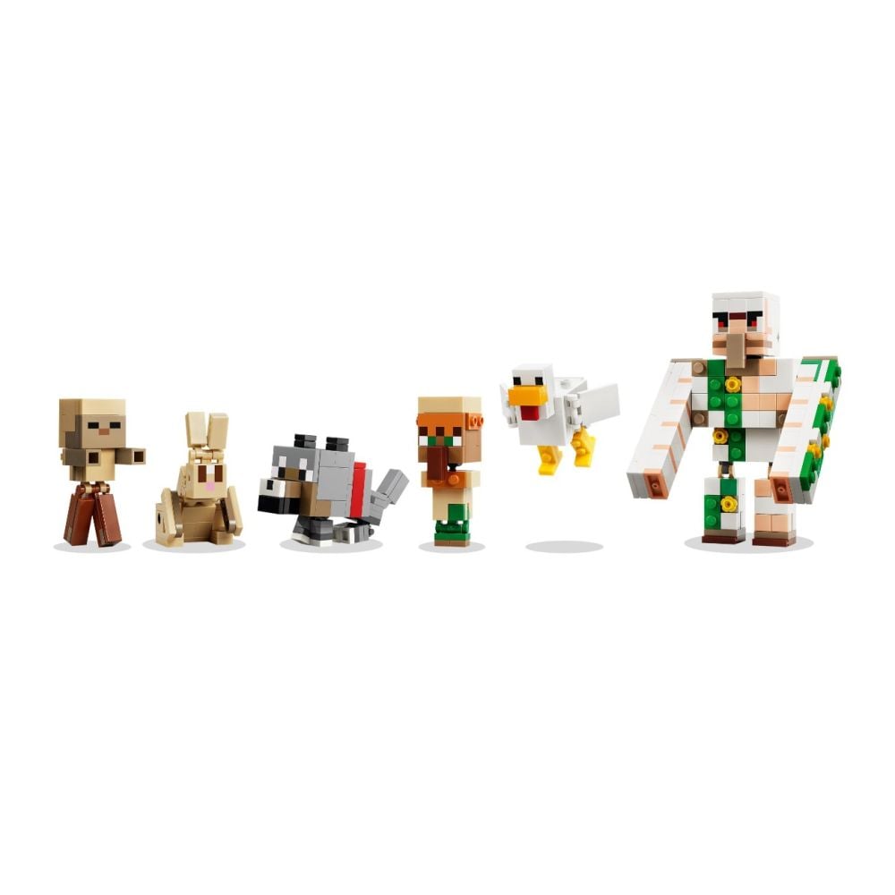 LEGO® Minecraft - Atac in desert cu un jocheu de gaini (21592)
