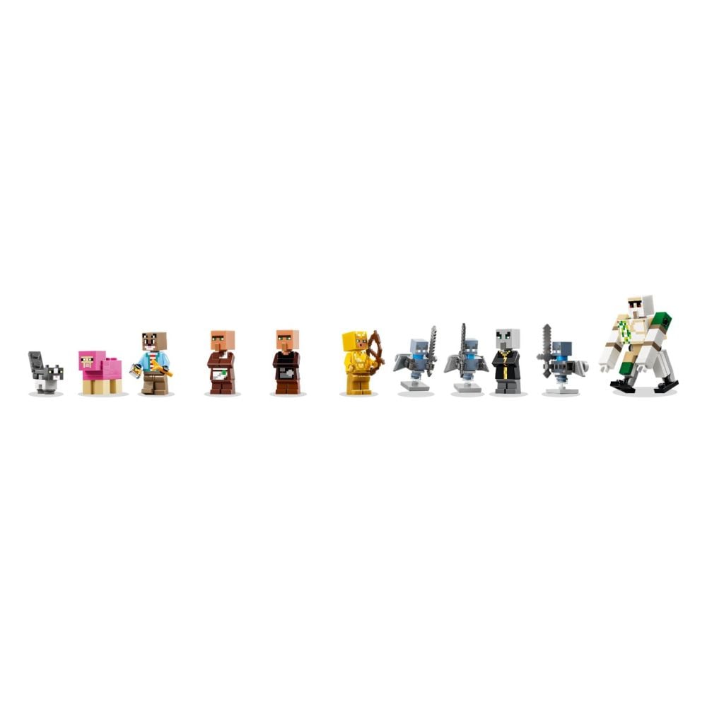 LEGO® Minecraft - Atacul evocatorilor asupra satului (21596)