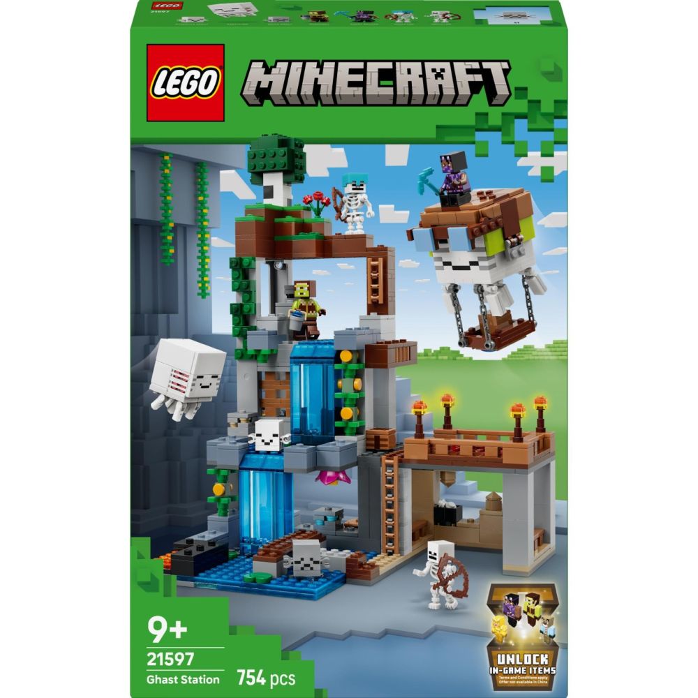 LEGO® Minecraft - Statie de mobi Ghast (21597)